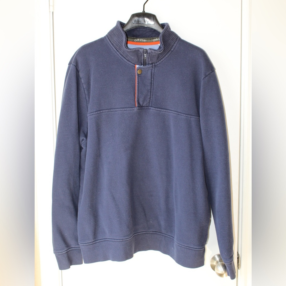 Orvis 1/4 quarter zip sweater